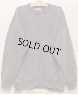 画像1: [LOU DOG] LOUDOG skateスウェット L/S -ダメージヘザーグレー-