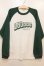 画像1:  [LOU DOG] LOUDOG ラグランロンT -White/Green- (1)