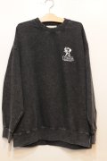 [LOU DOG] LOUDOGスウェット L/S -ダメージブラック-