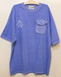[LOU DOG] LOUDOG SKATE ポケS/STee -blue-
