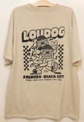 [LOU DOG] LOUDOG RECORDS S/STee -natural-
