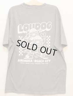 画像1: [LOU DOG] LOUDOG RECORDS S/STee -gray-