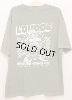 画像2: [LOU DOG] LOUDOG RECORDS S/STee -smoky green-