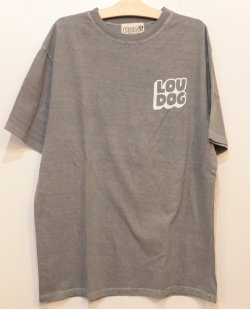画像2: [LOU DOG] LOUDOG RECORDS S/STee -gray-