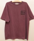 [LOU DOG] LOUDOG RECORDS S/STee -burgundy-
