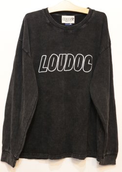 画像1: [LOU DOG] LOUDOG L/S -ダメージブラック-