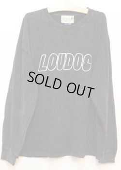 画像1: [LOU DOG] LOUDOG L/S -ダメージブラック-