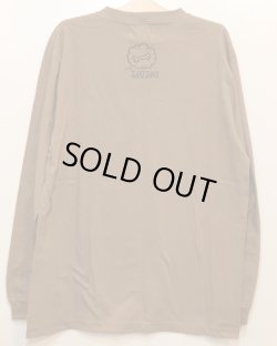 画像2: [LOU DOG] LOUDOG skate　ロングスリーブ -ダークキャメル-