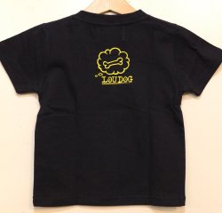 画像2: [LOU DOG] LOU DOG skate KIDS Tee(90cm/100cm/110cm/120cm/130cm) -ネイビー-