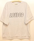 [LOU DOG] LOUDOGビッグロゴTシャツ -アッシュ-