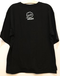 画像2: [LOU DOG] LOUDOGビッグロゴTシャツ -ブラック-