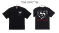 [LOU DOG] LOUDOG "ONE LOVE" S/S Tee -ブラック- ※約10日後に発送致します！