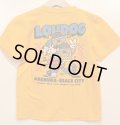 [LOU DOG] LOU DOG records KIDS Tee(120cm/130cm/140cm/150cm) -ゴールド-