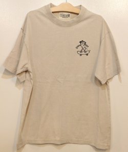 画像1: [LOU DOG] LOUDOG S/STee -ダメージナチュラル-