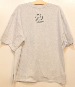 画像2: [LOU DOG] LOUDOGビッグロゴTシャツ -アッシュ-