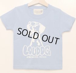 画像1: [LOU DOG] LOU DOG KIDS Tee(90cm/100cm/110cm/120cm/130cm) -サックス-