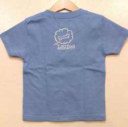 画像2: [LOU DOG] LOU DOG KIDS Tee(90cm/100cm/110cm/120cm/130cm) -サックス-