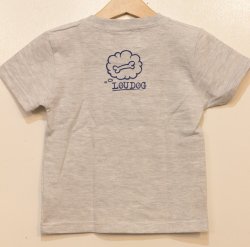 画像2: [LOU DOG] LOU DOG KIDS Tee(90cm/100cm/110cm/120cm/130cm) -アッシュ-