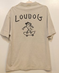 画像2: [LOU DOG] LOUDOG S/STee -ダメージナチュラル-