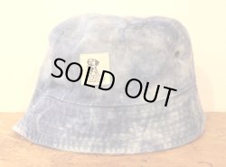 画像1: [LOU DOG] タイダイBUCKET HAT タイダイ -デニム/ネイビー- 