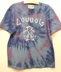 [LOU DOG] LOUDOG タイダイSkate S/STee -ブルー-※Lサイズのみ