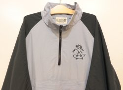 画像2: [LOU DOG] NYLON JAKET -Blue/Green- ※ワンサイズのみ