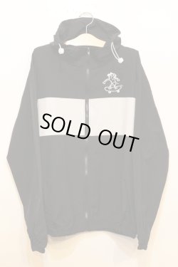 画像1: [LOU DOG] NYLON フードJAKET -Black- ※ワンサイズのみ