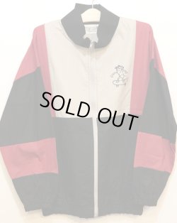 画像1: [LOU DOG] NYLON JAKET -Natural/Red/Black- ※ワンサイズのみ
