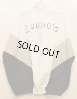 画像3: [LOU DOG] NYLON Half JAKET -White/Gray/Black- ※ワンサイズのみ