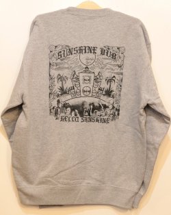 画像2: SUNSHINE DUB "Hello Sunshine"スウェット -ミックスグレー-
