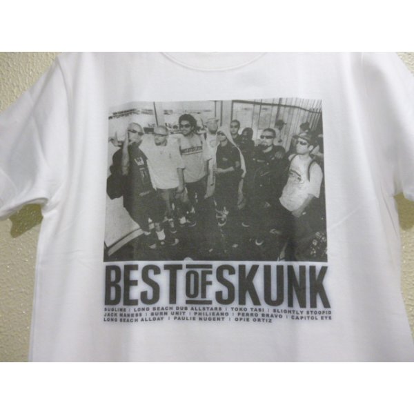 画像4: [SKUNK records] Best of SKUNK S/S Tee -white- (4)