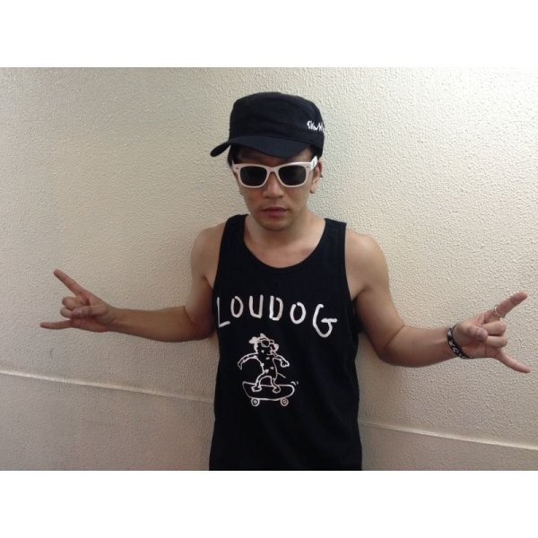 画像5: [LOU DOG]LOUDOG Skateタンクトップ -Black- (5)