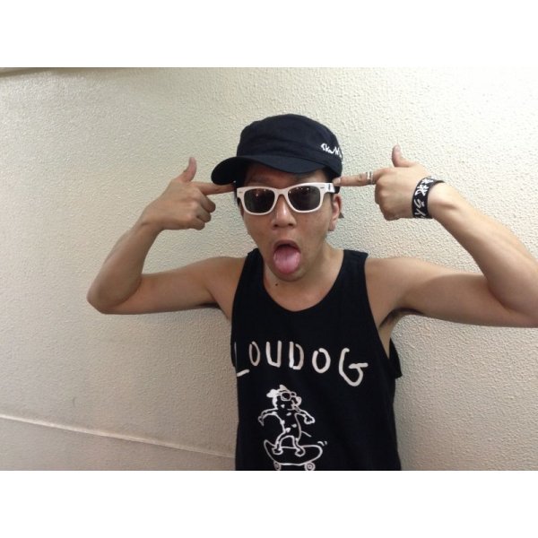 画像2: [LOU DOG]LOUDOG Skateタンクトップ -Black- (2)