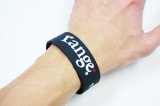 画像: [range] range rubber bracelet -Black/White-