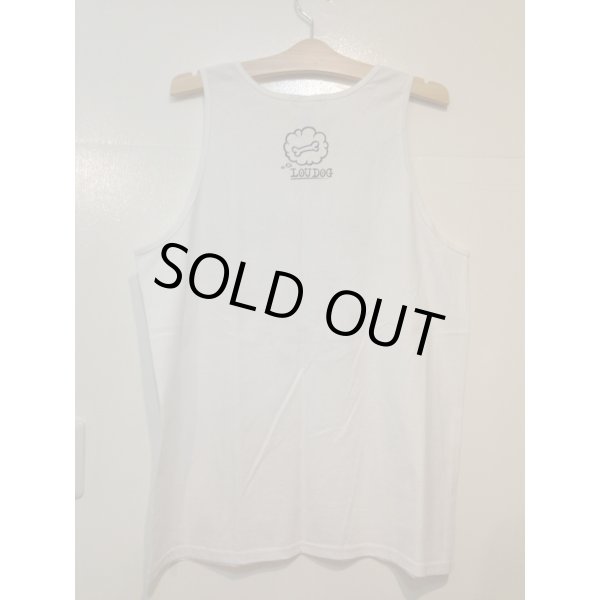 画像4: [LOUDOG]-LOUDOG skate TANK TOP-White- (4)