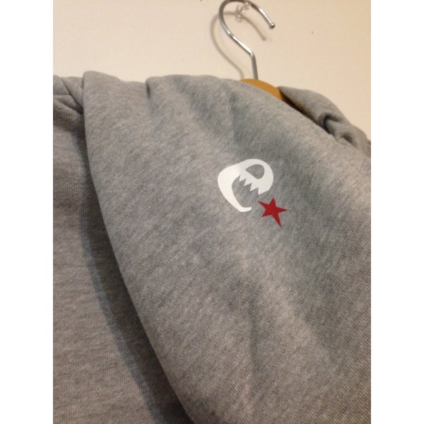 画像2: [range] range logo sweat pullover Hoody-Grey-  (2)