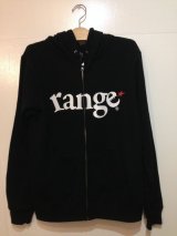 画像: [range] range logo sweat zip hoody-Black- 