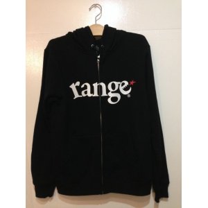画像: [range] range logo sweat zip hoody-Black-