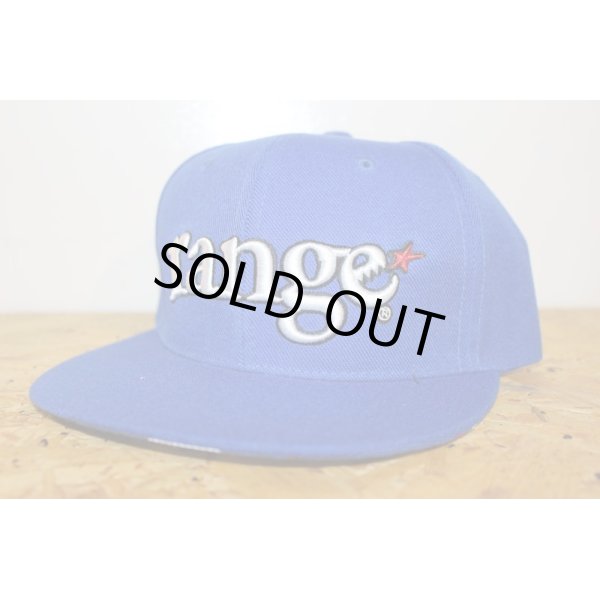 画像1: ［range] range original snap back cap -Blue- (1)