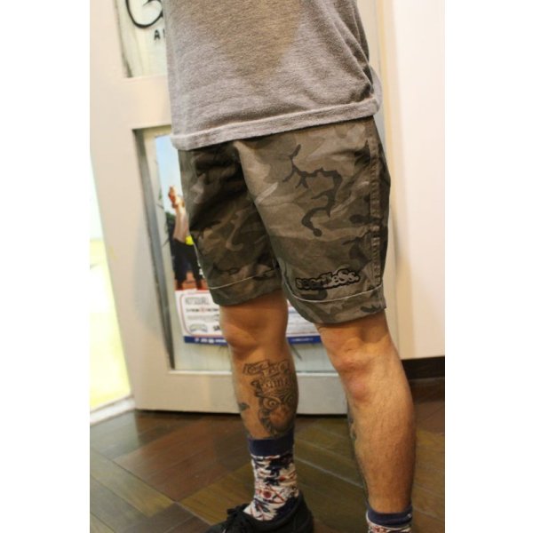 画像1: ☆SALE50％OFF [seedleSs]TWIN CAMO SHORTS ※Mサイズのみ (1)