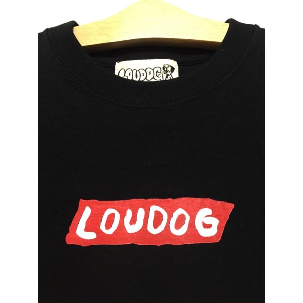 画像2: [LOU DOG] LOU DOG ガタガタBOX S/STee -Black- (2)