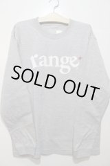 画像: [range]range logo L/S tee -Gray-　