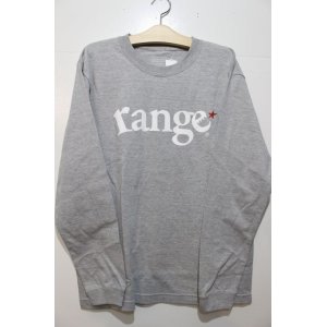 画像: [range]range logo L/S tee -Gray-　