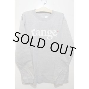 画像: [range]range logo L/S tee -Gray-　