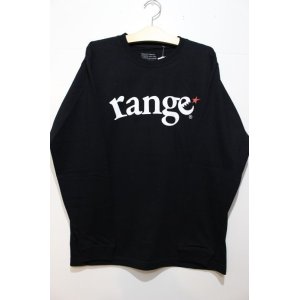 画像: [range]range logo L/S tee -black-