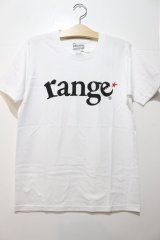 画像: [range] logo S/S Tee -White/Black-
