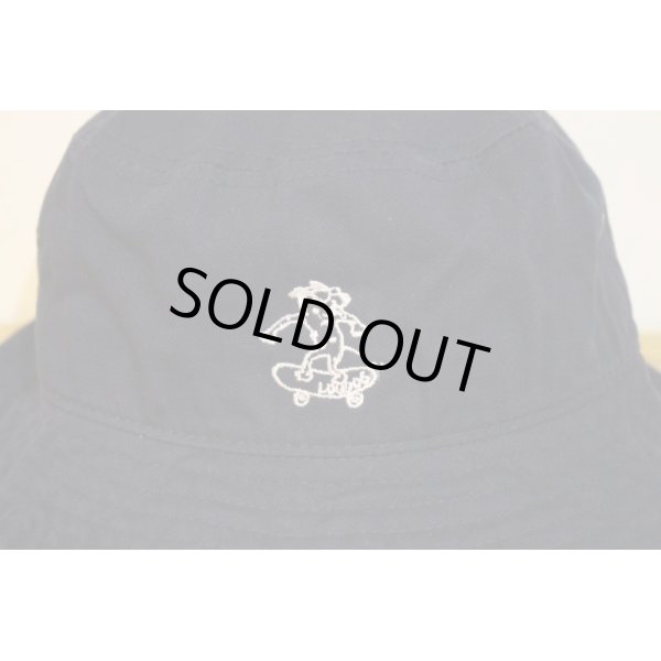画像2: [LOU DOG] BUCKET HAT Skate -Navy- (2)