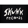 画像2: [SKUNK records] FRONT Logo Pull HOODIE -BLACK- (2)