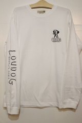 画像: [LOU DOG] LOUDOG ロングスリーブ　-white- 