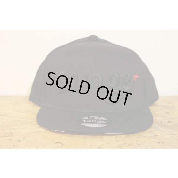 画像1: ［range] range original snap back cap -Black- (1)